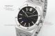 Best Clone Audemars Piguet Royal Oak 50th Anniversary Black Dial Stainless Steel Watch (2)_th.jpg